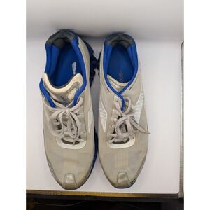 Reebok Zigtech Zig Tech Shoes Mens 12 Blue Running Gray Green Reflective
